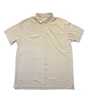 Linksoul Tempus Fugit Pocket Polo Golf Shirt Men’s XXL 2XL Light Purple